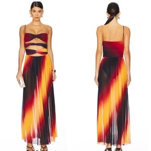 Agua Bendita X REVOLVE Meeg Maxi Dress in Sunset Ombre
